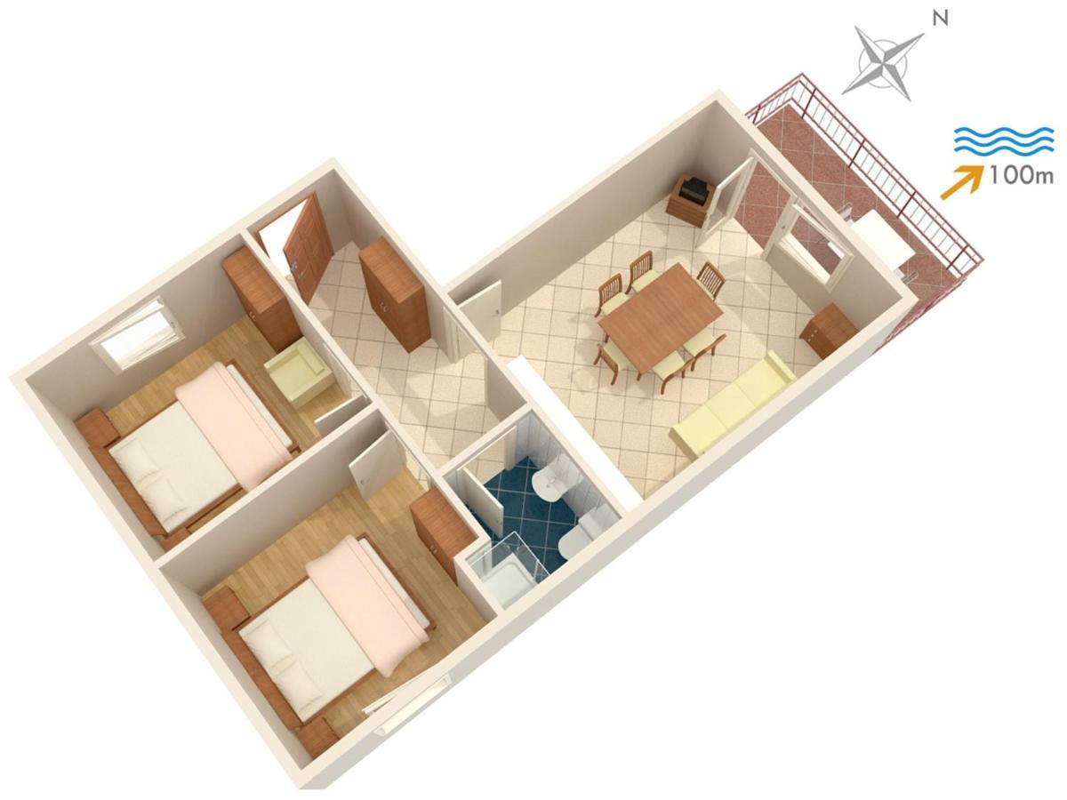 Apartments By The Sea Dramalj, Crikvenica - 2376 外观 照片
